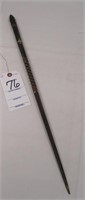 VINTAGE DRILL CANE/SWAGER STICK
