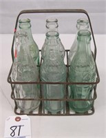 METAL COCA COLA BOTTLE CARRIER