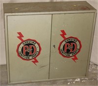 P&D ignition parts cabinet, 2 door,