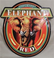 1995 ELEPHANT RED LAUGER embossed