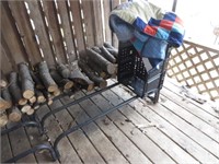 3 Firewood racks:  Two 8 ft, One 4 ft