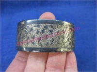 sterling silver "h. bros" bracelet
