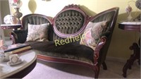 Antique Rosewood Parlor Sofa