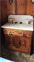 Antique Marble Vanity