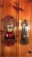 Oil Lamp & Candle Holders