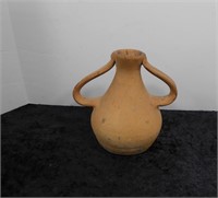 Double Handled Roman Style Pottery Flagon