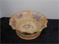 Beckwith China Zapun Hand Painted Floral Bowl