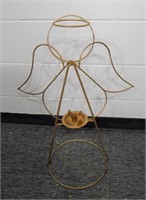 Metal Angel Shaped Candle Holder 29" Tall