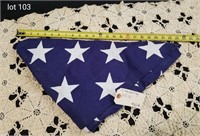 MILITARY FUNERAL AMERICAN FLAG
