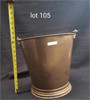 LARGE SOLID BRASS BUCKET