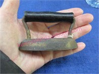 miniature old iron (has provenance tag) 1of2