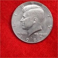 1985 Kennedy Half Dollar