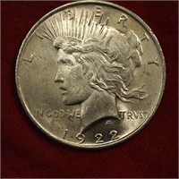 1922 Peace Dollar