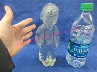 viking glass "boy" figurine - heavy
