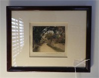 “Patti’s Favorite Walk” framed and signed