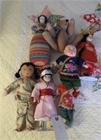 Small Qty of antique Chinese dolls