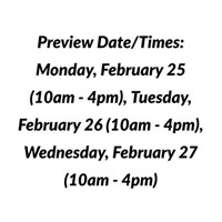 Please Attend The Preview Dates/Times?