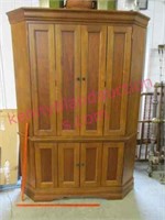 nice 2-pc entertainment hutch-armoire by hooker