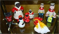 GROUPING OF REPRODUCTION CAST IRON CHARACTERS
