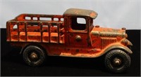 1920'S ARCADE CAST IRON MODEL-T STAKE TRUCK