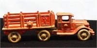 ARCADE CAST IRON TRUCK WITH TANDEM TRAILER TOY