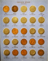 Partial Set - Indian Head Cents