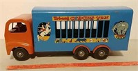 Tri-ang circus van toy