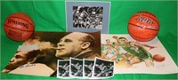 10 PIECE LOT RELATED TO BOSTON CELTICS TO INCLUDE