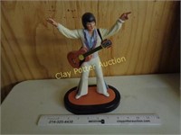 Porcelain Elvis Figure "Detroit Concert"