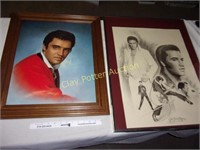 2 Elvis Framed Art Prints