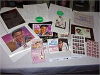 Collection of Elvis US Stamps, Watch & More