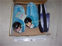 2 Pairs of Elvis House Shoes, Slippers
