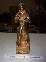 Gold Elvis Whsikey Decanter