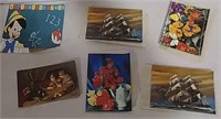 3-D postcards and others