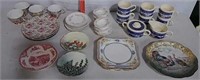 Cups, plates, saucers & others