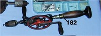 Nice Millers Falls No. 180, 2-speed hand drill