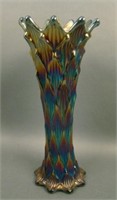 Dugan Purple Lined Lattice Vase