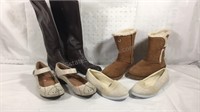Woman’s boots and shoes size 7 and 6