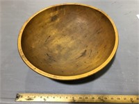 17IN WOODEN BOWL