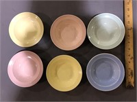 LU-RAY LOT OF 6 BOWLS 5-1/2 IN
