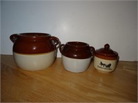 Small Stoneware Pots
