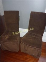 Upholstered Parsons Chairs