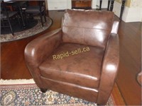 Leather Club Chair