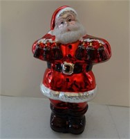 Mercury Glass Figurine 1998 Coca Cola Santa