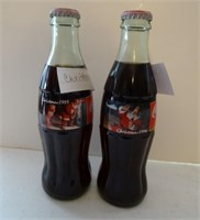Coca Cola Christmas Bottles: 1995, 96, 97 & 99