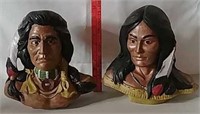 Two Indian figurines