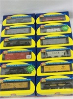 Lot of 12 Athearn HO Scale Train Cars-NIB