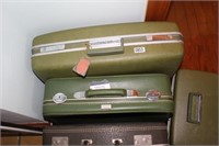 Four Pieces of Vintage Luggage.
