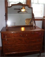 Antique Dresser & Armoire.