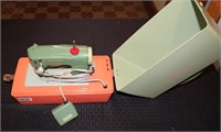 Signature Electric Miniature Sewing Machine.